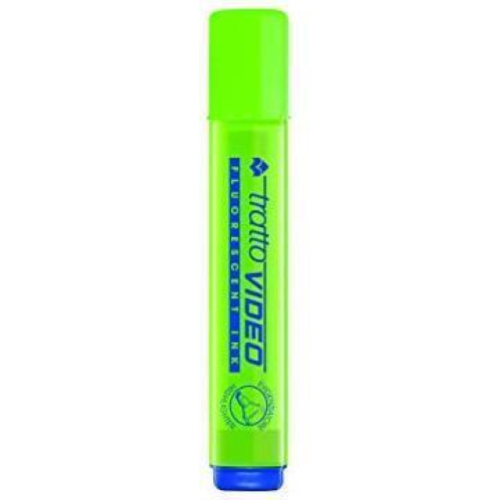 FILA EVIDENZIATORE TRATTO VIDEO LIME 12 Pz